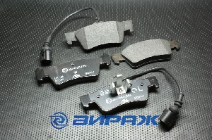 Колодки тормозные задние ATE 13.0460-7190.2