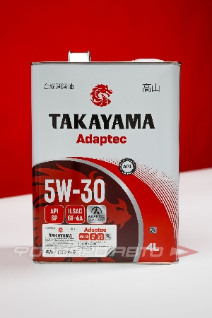 Масло моторное 5W30 4л, ADAPTEC SP GF-6A металл (с) TAKAYAMA 6056131