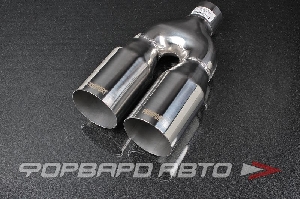 Насадка глушителя Вход = 58 мм Выход = 84 мм (один) Длина 305 мм "Т2" PROSPORT RS-01634