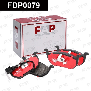 Купить Колодки тормозные FAP FDP0079 Колодки тормозные FAP FDP0079
