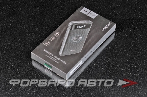 Аккумулятор внешний Power Bank 10 000 мАч, с функцией беспроводной зарядки, 2 USB HOCO J11