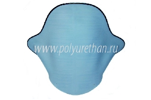 Стекло для снегохода Тайга Тикси (2мм, h=600мм) ПОЛИУРЕТАН 50-44-422Pc