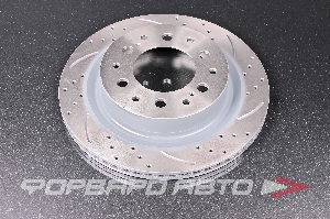 Диск тормозной перфорированный, правый G-BRAKE GFR-22967R