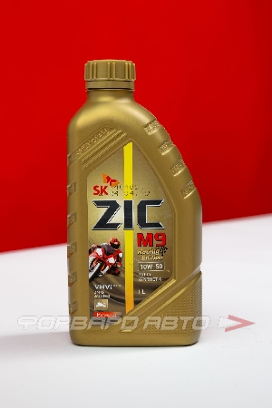 Масло моторное 10W50 1л, 4T M9 Racing Edition MOTO SN (с) ZIC 137214