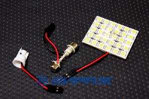 Светодиодная площадка 12V 30SMD (5*6) белая KS-AUTO KS-3050