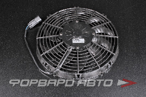 Вентилятор охлаждения универсальный 11" (280 мм) 12V "толкающий", производительность 1500 м³/ч / 885 CFM SPAL VA09-AP12/C-54S