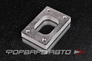 Фланец T25 выпускного коллектора Nissan Silvia SR20 (толщина 12 мм) нержавеющая сталь Эксцентрик КБ 