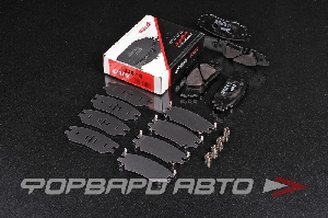 Колодки тормозные, задние REMSA 1636.10