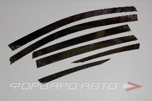Дефлекторы окон Honda CR-V 2012-2015 6 шт. Strelka11 2D087.S11