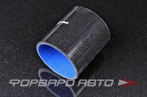 Купить Патрубок силиконовый 80 мм, L=100 мм, 4 слоя армировки, чёрный FORA ASHU01-80-STR Патрубок силиконовый 80 мм, L=100 мм, 4 слоя армировки, чёрный FORA ASHU01-80-STR