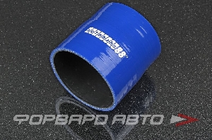 Патрубок силиконовый 76-80 мм, синий AUTOBAHN88 