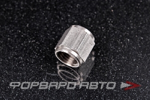 Купить Гайка AN4 фитинга наконечника под обжим для тефлонового шланга PTFE, нержавеющая сталь AB88  Гайка AN4 фитинга наконечника под обжим для тефлонового шланга PTFE, нержавеющая сталь AB88