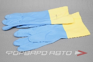 Перчатки латексные с неопреновым покрытием размер L STAYER 11210-L