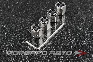 Колпачок вентиля колеса PLAY BOY с шестигранником (не для алюминиевого ниппеля) MELCO TA052
