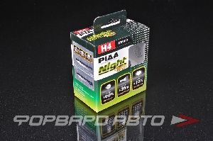 Лампа H4 12V 60/55W BULB NIGHT TECH 3600K PIAA HE-820-H4