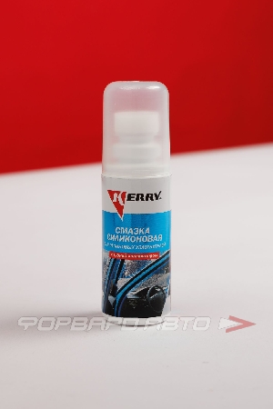 Смазка силиконовая для резиновых уплотнителей с аппликатором, 100мл KERRY KR-180