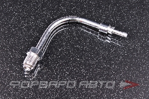 Фитинг AN3 90" для тормозных систем.  (Под обратный конус , под опрессовку, сталь) GOODRIDGE S691-03CH