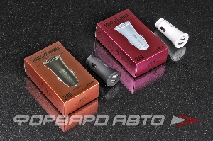 Зарядное устройство в прикуриватель 2USB 2,4A REMAX CC207