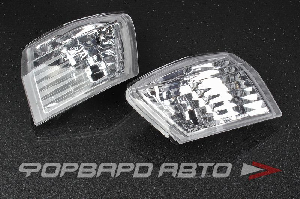 Габариты передние NISSAN SILVIA S14, хром Kouki Corner Lens (рестайл) D-MAX NS1497-02-3-J-00-JUR