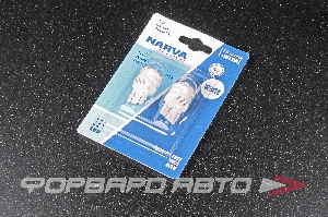 Лампа светодиодная 12V W21W  (W3x16d) 6000K (блистер 2шт.) Range Performance LED NARVA NARVA 18084