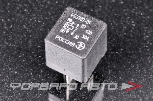 Реле 12V 4-х контактное 50А стартера ВАЗ 2170, ГАЗ ЭМИ 46.3787-21