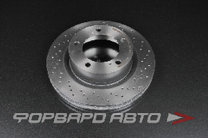 Диск тормозной передний перфорированный BREMBO 09.A966.1X