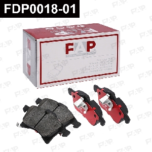 Колодки тормозные FAP FDP0018-01