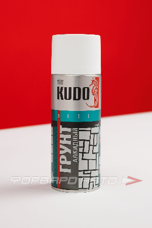 Грунт универсальный алкидный белый 520мл/270гр KUDO KU-2004