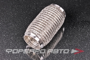 Гофра глушителя 60*150 (wire mesh, interlock) кольчуга TIXONA P60150WM
