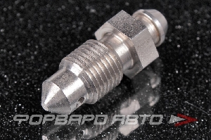 Купить Фитинг М10*1,0 мм Speed Bleeder, нержавеющая сталь AB88  Фитинг М10*1,0 мм Speed Bleeder, нержавеющая сталь AB88