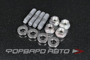 Шпильки + гайки + шайбы Nord-Lock М10 Stud Hardware Kit 10mm T3 & T4 Turbo FULL RACE FR-UNI-TSHK-M10