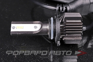 Лампа светодиодная головного света HB3  с вентилятором 9V-24V 9005 60W,  5500K  6500Lm SARITI T5/HB3 12V