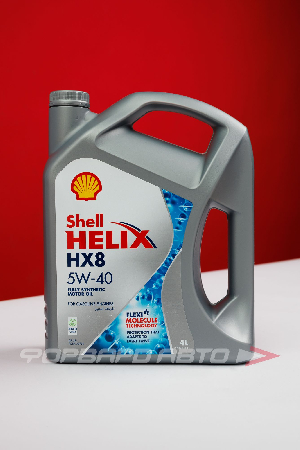Масло моторное 5W40 4л, HELIX HX8 Synthetic SL A3/B4 SHELL 550061576