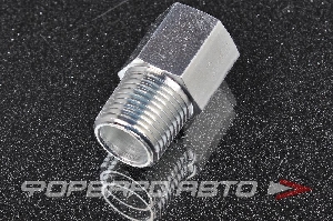 Фитинг NPT 1/2" - М18*1,5 мм, наружная и внутренняя резьба, нержавеющая сталь <> FTMF-1/2-M1815ST