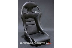 Кресло + салазки НЕРЕГУЛИРУЕМОЕ черное PORSCHE K118 style  K118 BC