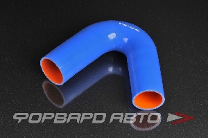 Патрубок силиконовый 63-70 мм, 135°, L=150*150 мм, синий MELCO 135-63-70-150-150