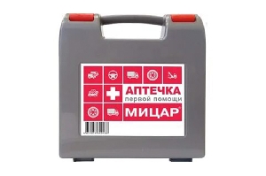 Аптечка автомобильная  малая (без маски) МИЦАР Ф-№5