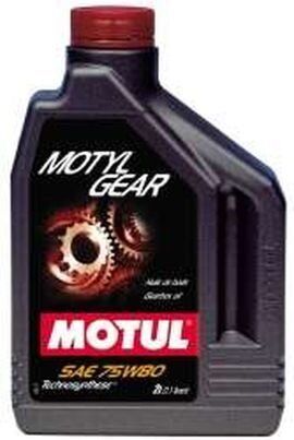 Масло трансмиссионное 75W80 2л, Motyl Gear MOTUL 101155