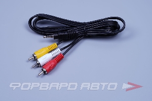 Кабель MINI JACK-3RCA 1м AURA RCA-JV31