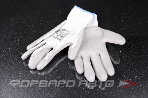 Перчатки нейлоновые с вспененным нитриловым покрытием,серого цвета Thunder GWARD ASP2
