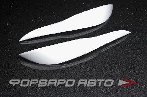 Накладки фар (реснички) Mercedes GL 166, 06-2012г.  