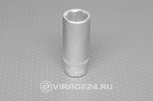 Головка торцевая 14мм, 1/4" удлиненная АРСЕНАЛ DS146-14