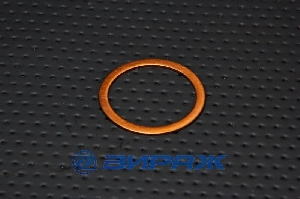 Шайба медная 30*38*2мм АЗМАШ 30x38x2