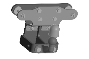 Фаркоп Tank 500 2021 -...  (без электрики) ORIS 9029-F