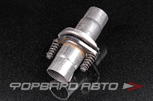 Купить Соединение глушителя демпферное d60/63,5 в сборе (трубой, прокладкой, 2 болта, 2 гайки) CBD DCU6063 Соединение глушителя демпферное d60/63,5 в сборе (трубой, прокладкой, 2 болта, 2 гайки) CBD DCU6063