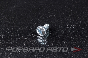 Винт полукруг крест-шлиц М6*12 DIN7985 оцинков. <> 