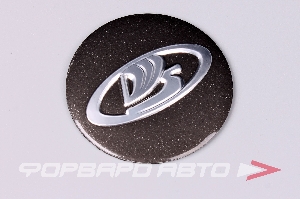 Стикер LA 56мм выпуклый графитовый Save Car ST_24_56мм_sph graphit