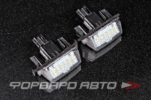 Плафоны подсветки номера LED/2400Lm для Toyota Camry(XV50), Corolla(E180), Aqua(P10), Ractis(P120), Yaris(XP130) <> 