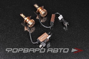 Лампа светодиодная головного света H4 12V 36W, 4000LM/4000LM, 6000K с вентилятором SARITI 