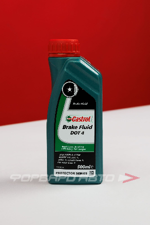 Жидкость тормозная DOT-4, 0,5л Brake Fluid CASTROL 15DD8D